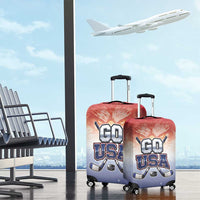 USA Ice Hockey Team Luggage Cover Go USA Unique Style
