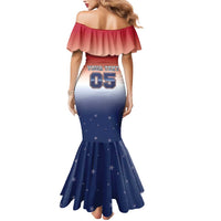 Custom USA Ice Hockey Team Mermaid Dress Go USA Unique Style