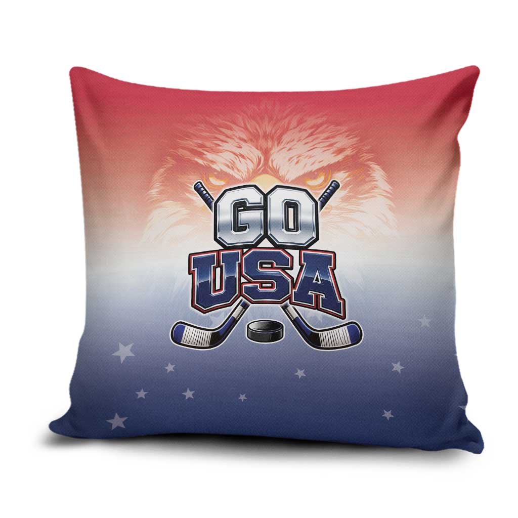 USA Ice Hockey Team Pillow Cover Go USA Unique Style