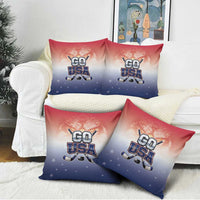 USA Ice Hockey Team Pillow Cover Go USA Unique Style