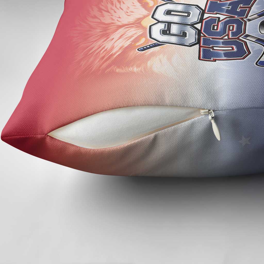 USA Ice Hockey Team Pillow Cover Go USA Unique Style