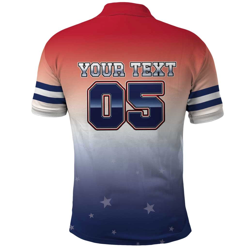 Custom USA Ice Hockey Team Polo Shirt Go USA Unique Style
