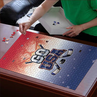 USA Ice Hockey Team Puzzle Go USA Unique Style