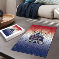 USA Ice Hockey Team Puzzle Go USA Unique Style