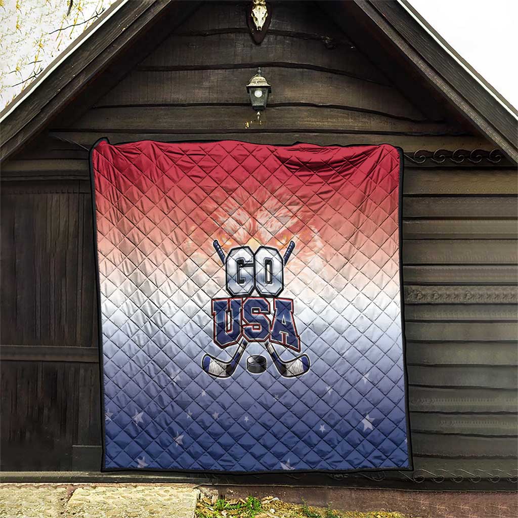 USA Ice Hockey Team Quilt Go USA Unique Style