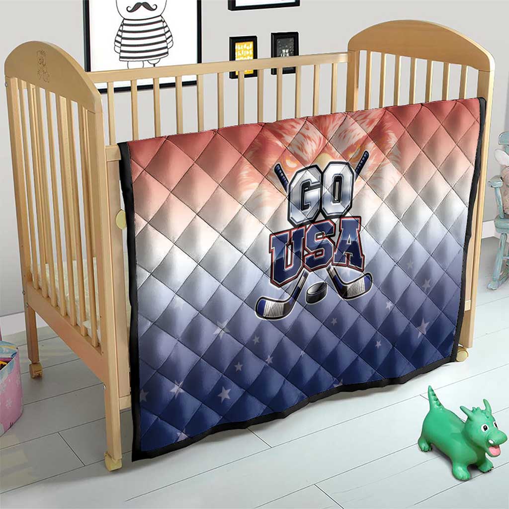 USA Ice Hockey Team Quilt Go USA Unique Style