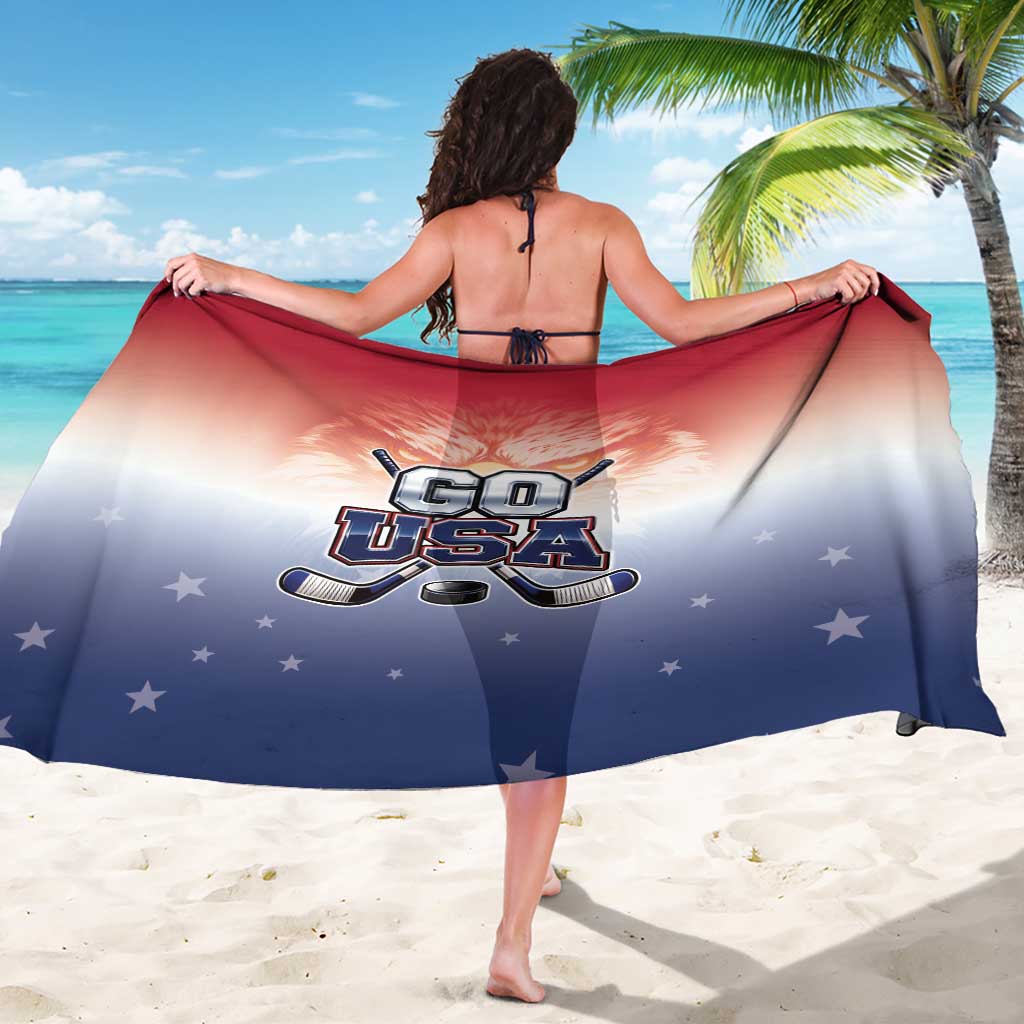 USA Ice Hockey Team Sarong Go USA Unique Style