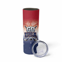 Custom USA Ice Hockey Team Skinny Tumbler Go USA Unique Style