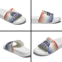 USA Ice Hockey Team Slide Sandals Go USA Unique Style