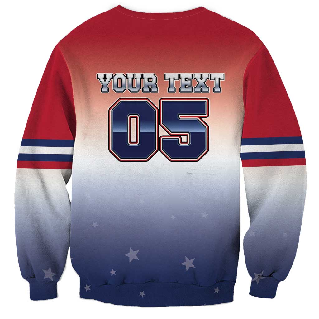 Custom USA Ice Hockey Team Sweatshirt Go USA Unique Style