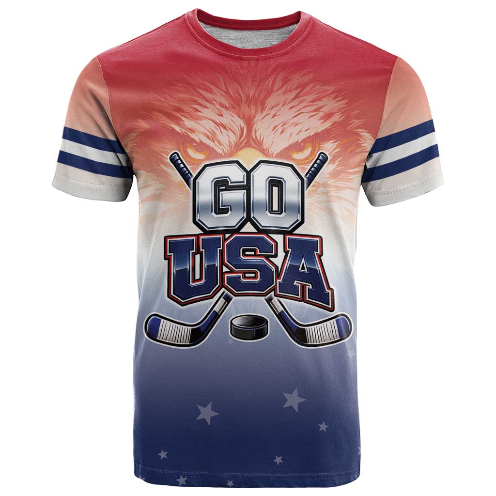 Custom USA Ice Hockey Team T Shirt Go USA Unique Style