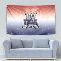 USA Ice Hockey Team Tapestry Go USA Unique Style