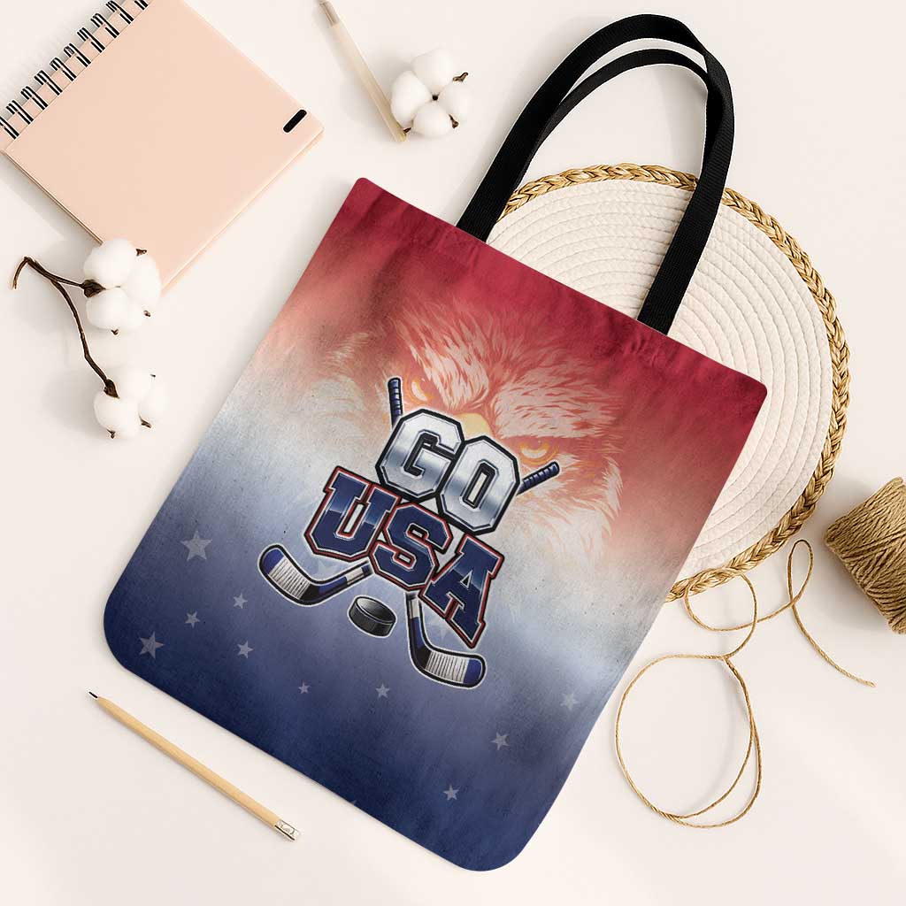 USA Ice Hockey Team Tote Bag Go USA Unique Style
