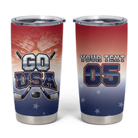 Custom USA Ice Hockey Team Tumbler Cup Go USA Unique Style