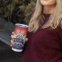 Custom USA Ice Hockey Team Tumbler Cup Go USA Unique Style
