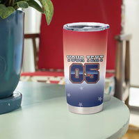 Custom USA Ice Hockey Team Tumbler Cup Go USA Unique Style
