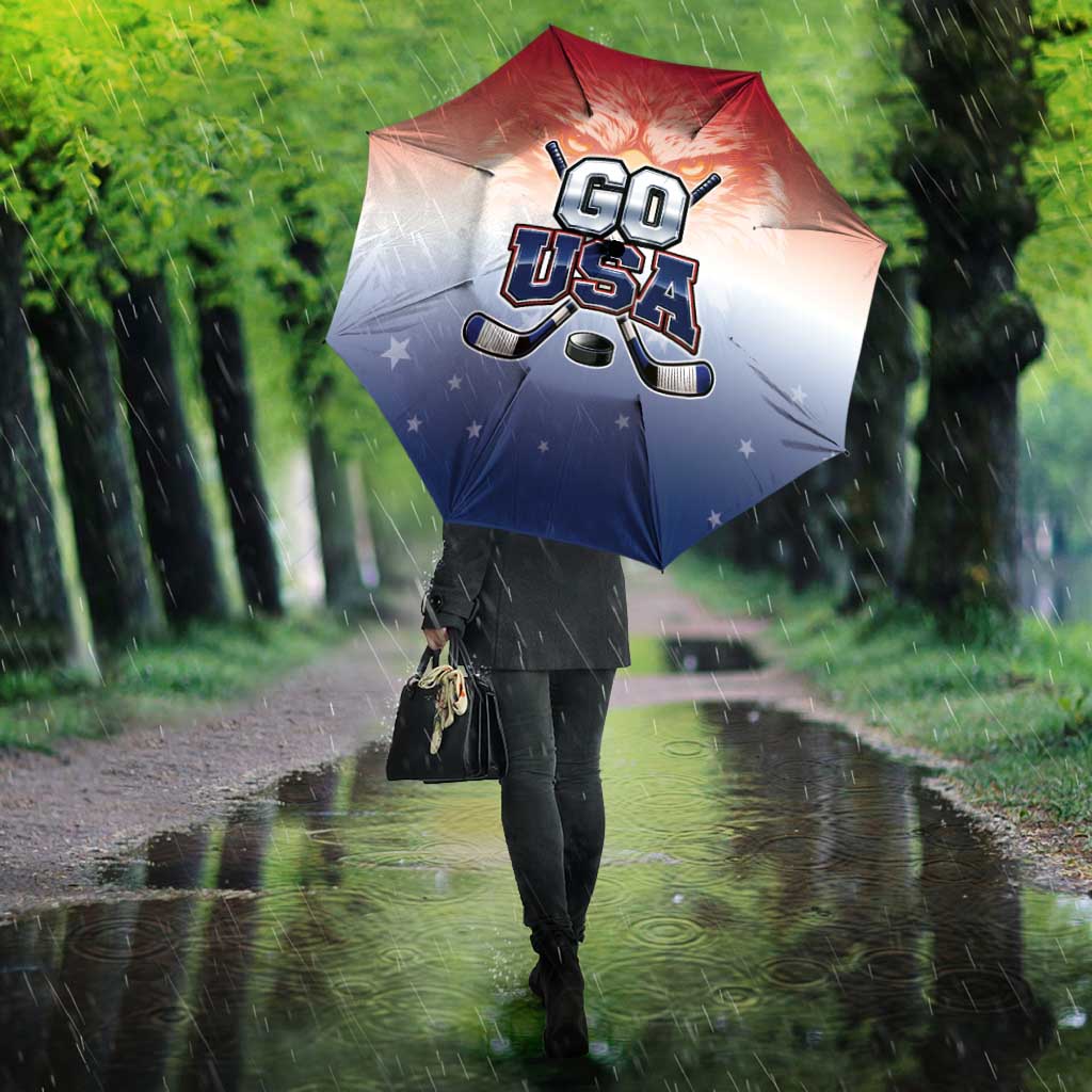 USA Ice Hockey Team Umbrella Go USA Unique Style