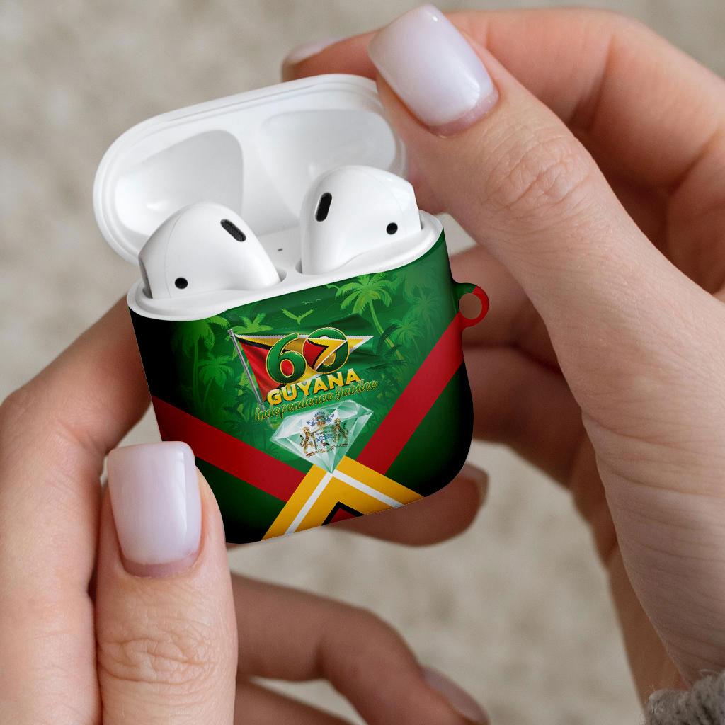Guyana 60th Independence Diamond Jubilee AirPods Case