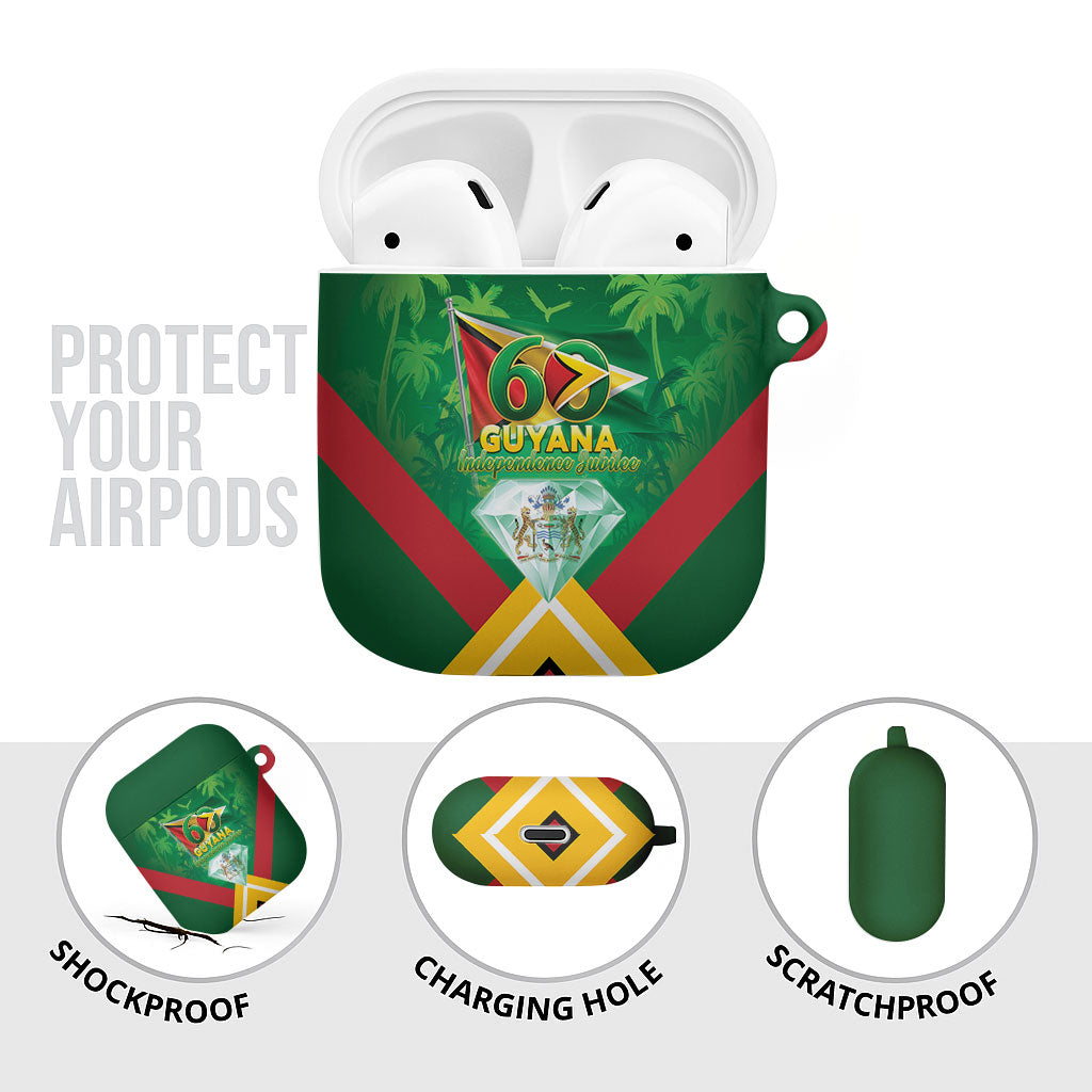 Guyana 60th Independence Diamond Jubilee AirPods Case