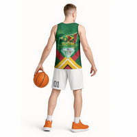 Guyana 60th Independence Diamond Jubilee Basketball Jersey