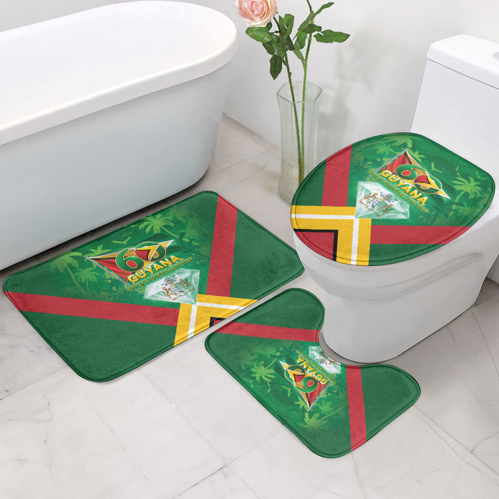 Guyana 60th Independence Diamond Jubilee Bathroom Set