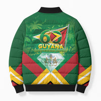 Guyana 60th Independence Diamond Jubilee Bomber Puffer Jacket
