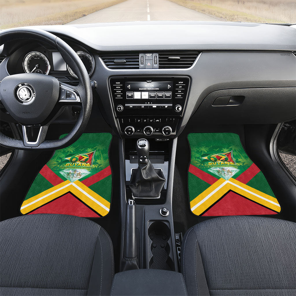 Guyana 60th Independence Diamond Jubilee Car Mats