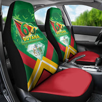Guyana 60th Independence Diamond Jubilee Car Seat Cover