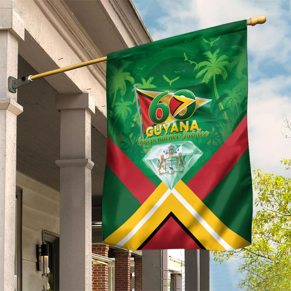 Guyana 60th Independence Diamond Jubilee Garden Flag