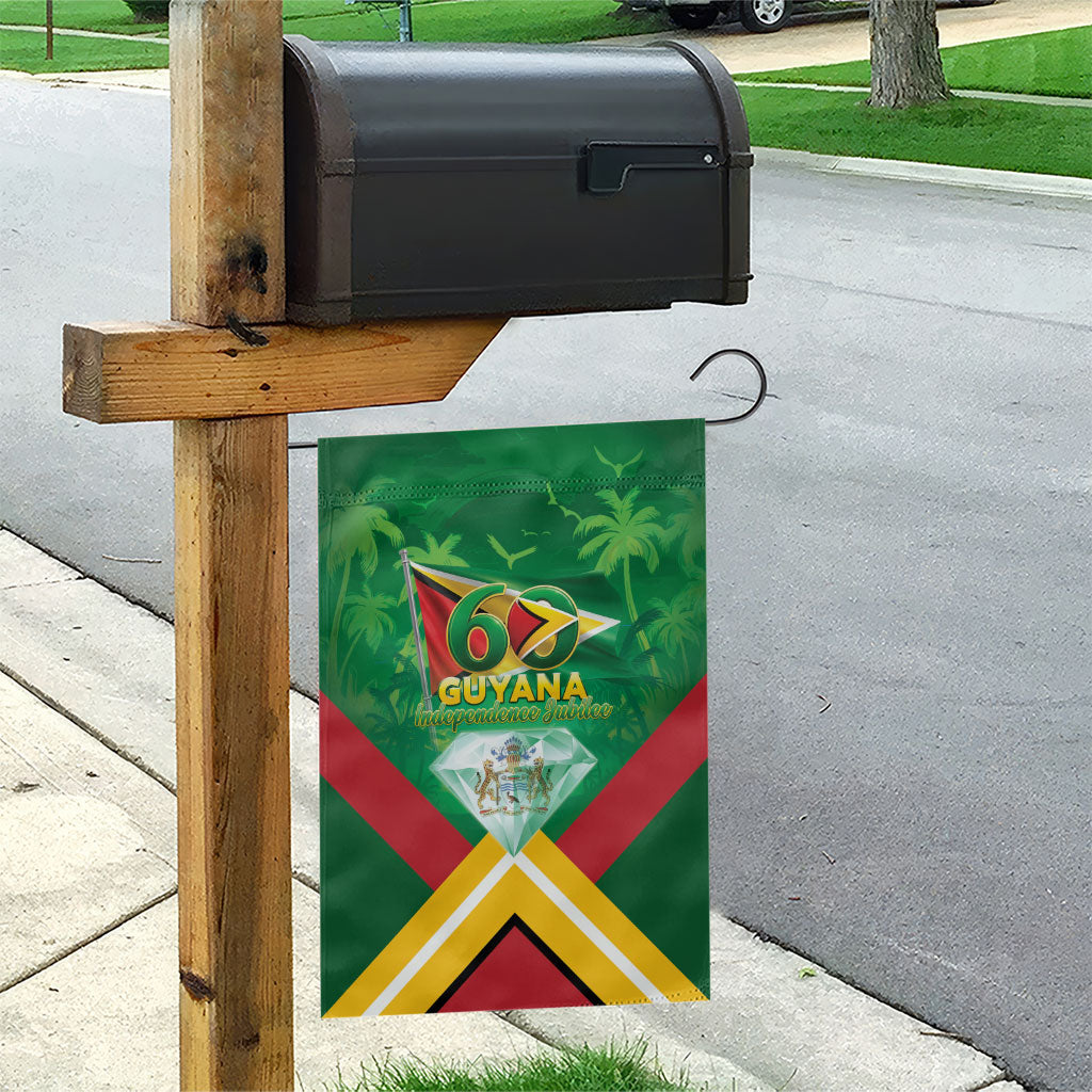 Guyana 60th Independence Diamond Jubilee Garden Flag