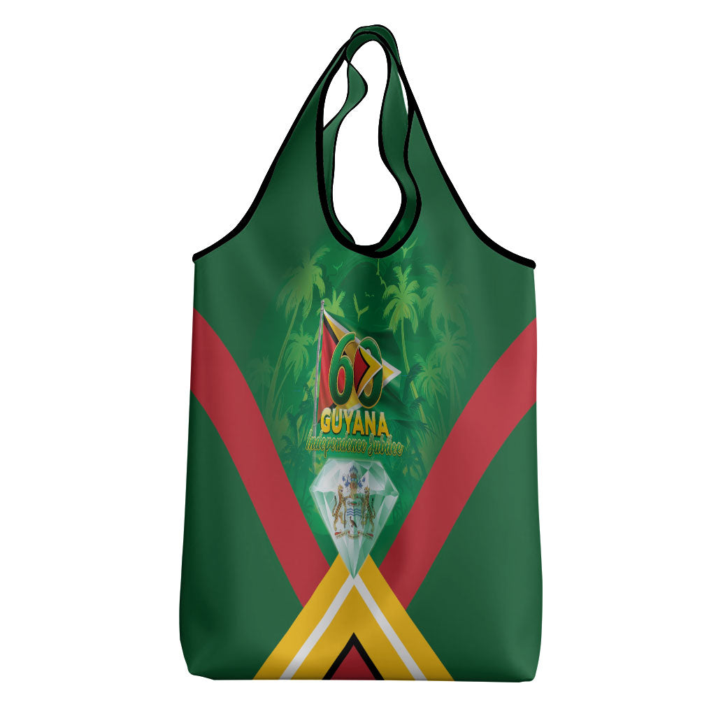 Guyana 60th Independence Diamond Jubilee Grocery Bag