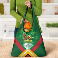 Guyana 60th Independence Diamond Jubilee Grocery Bag