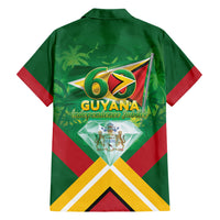 Guyana 60th Independence Diamond Jubilee Hawaiian Shirt