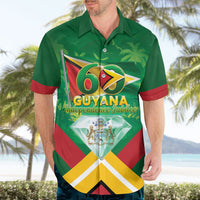 Guyana 60th Independence Diamond Jubilee Hawaiian Shirt