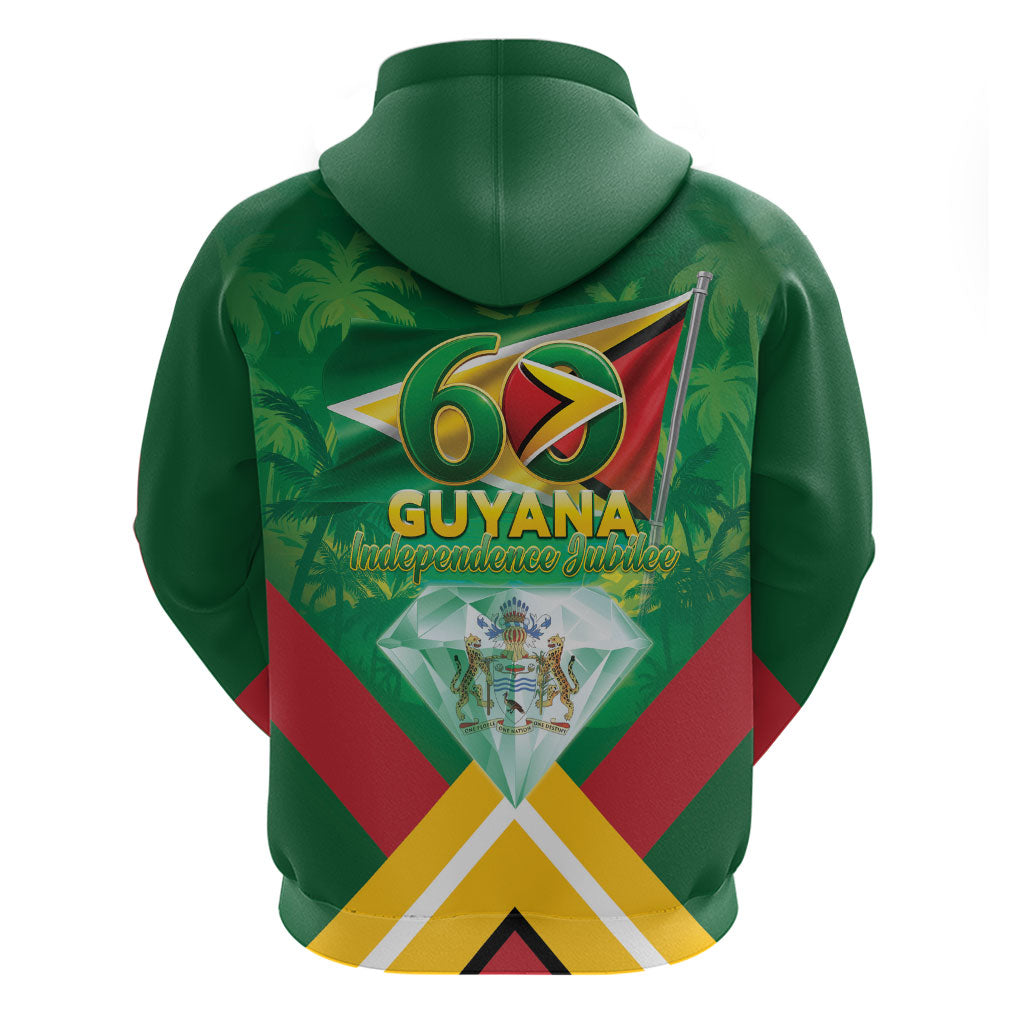 Guyana 60th Independence Diamond Jubilee Hoodie