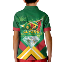 Guyana 60th Independence Diamond Jubilee Kid Polo Shirt