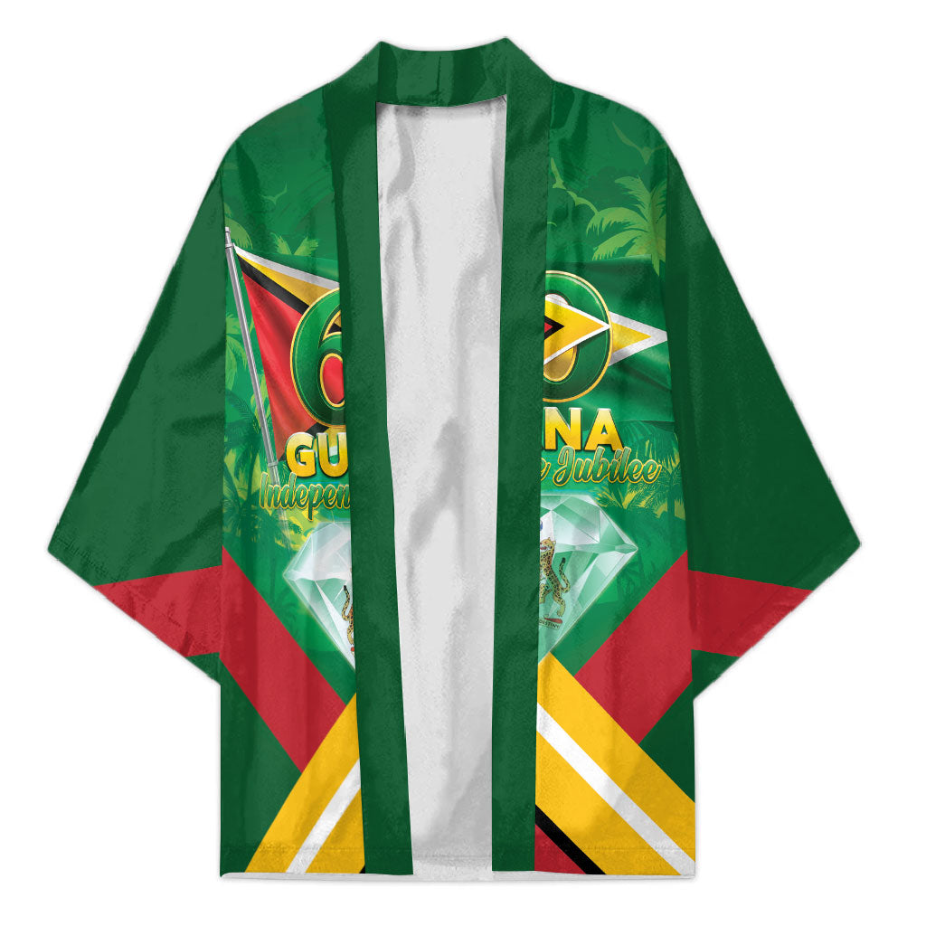 Guyana 60th Independence Diamond Jubilee Kimono