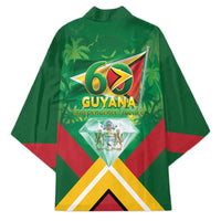 Guyana 60th Independence Diamond Jubilee Kimono