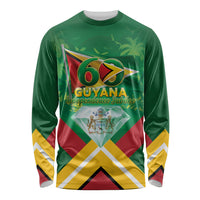 Guyana 60th Independence Diamond Jubilee Long Sleeve Shirt