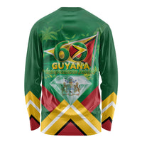 Guyana 60th Independence Diamond Jubilee Long Sleeve Shirt