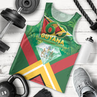 Guyana 60th Independence Diamond Jubilee Men Tank Top