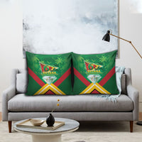 Guyana 60th Independence Diamond Jubilee Pillow Cover