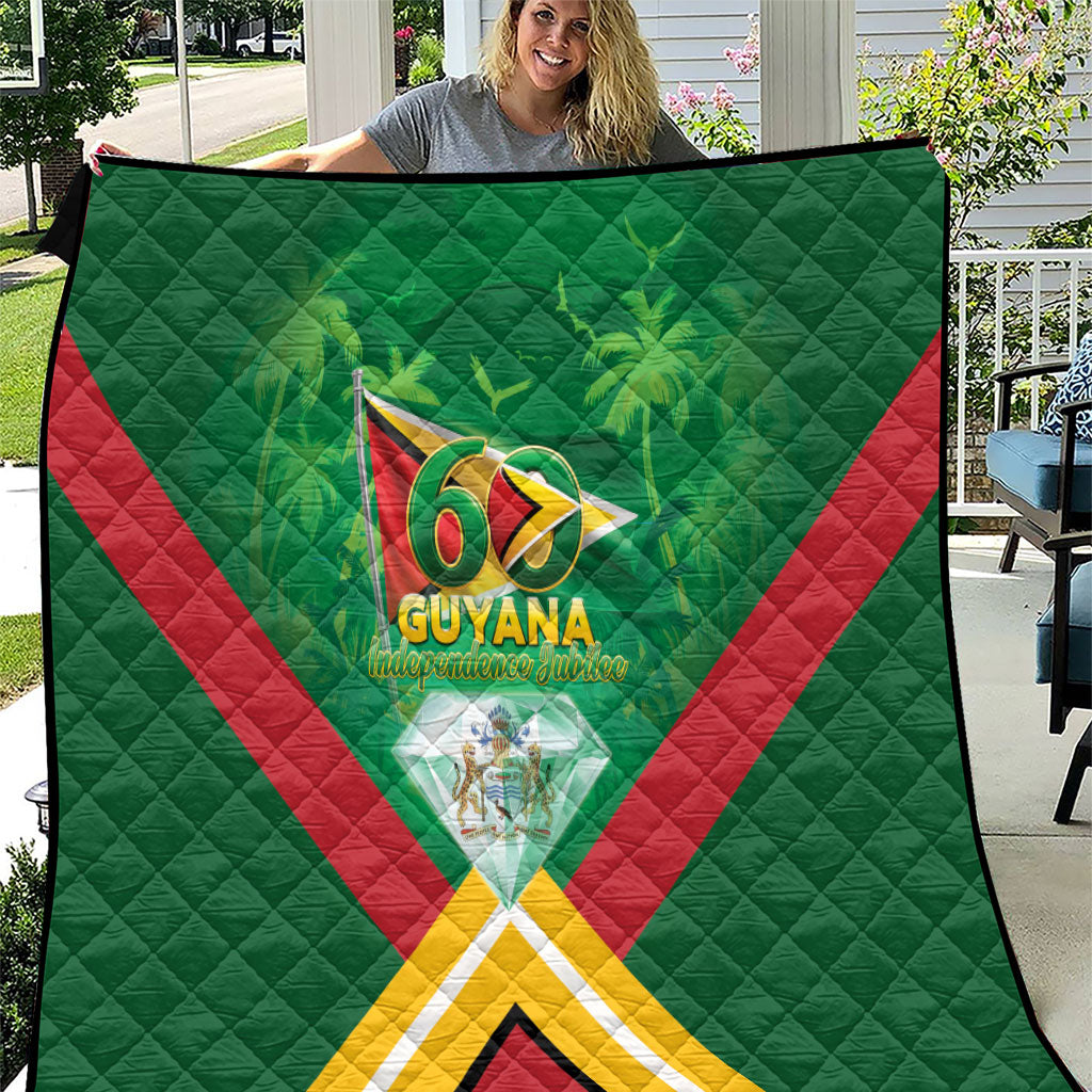 Guyana 60th Independence Diamond Jubilee Quilt