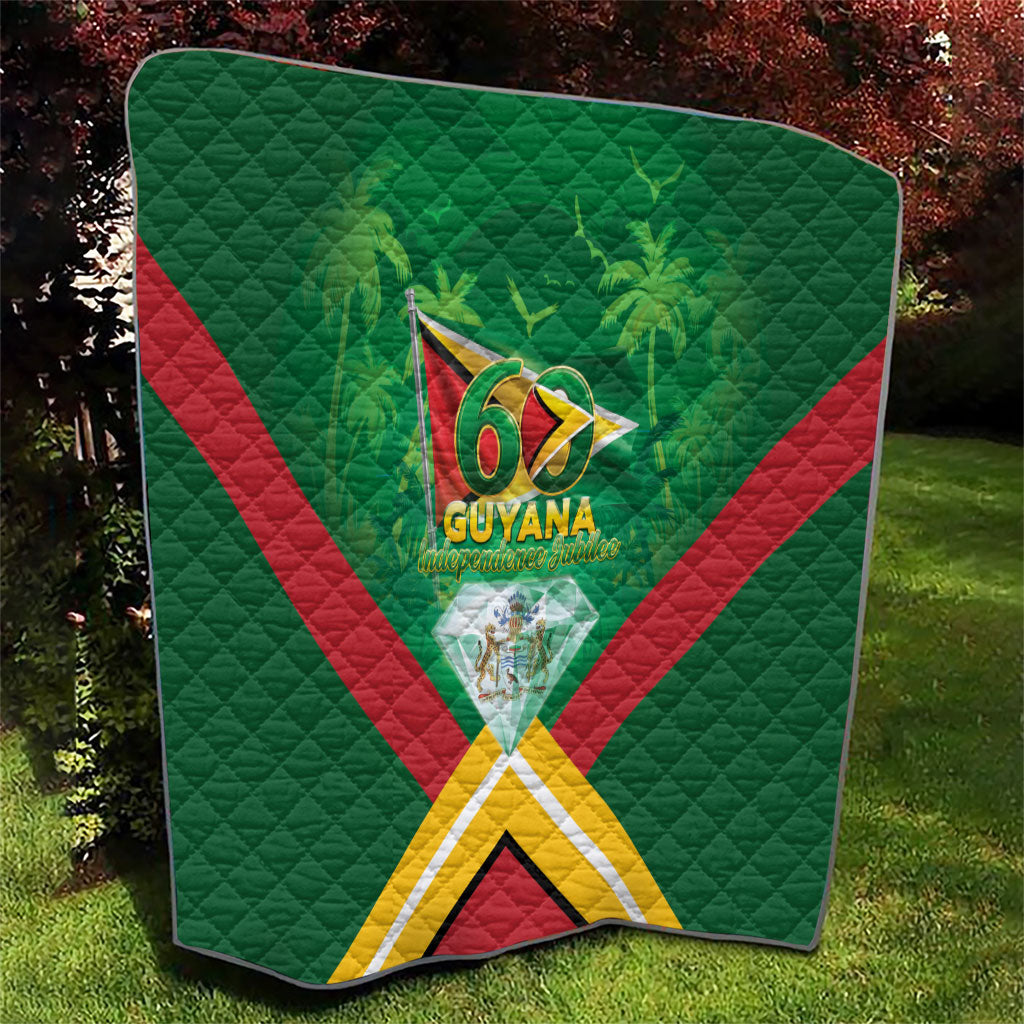 Guyana 60th Independence Diamond Jubilee Quilt