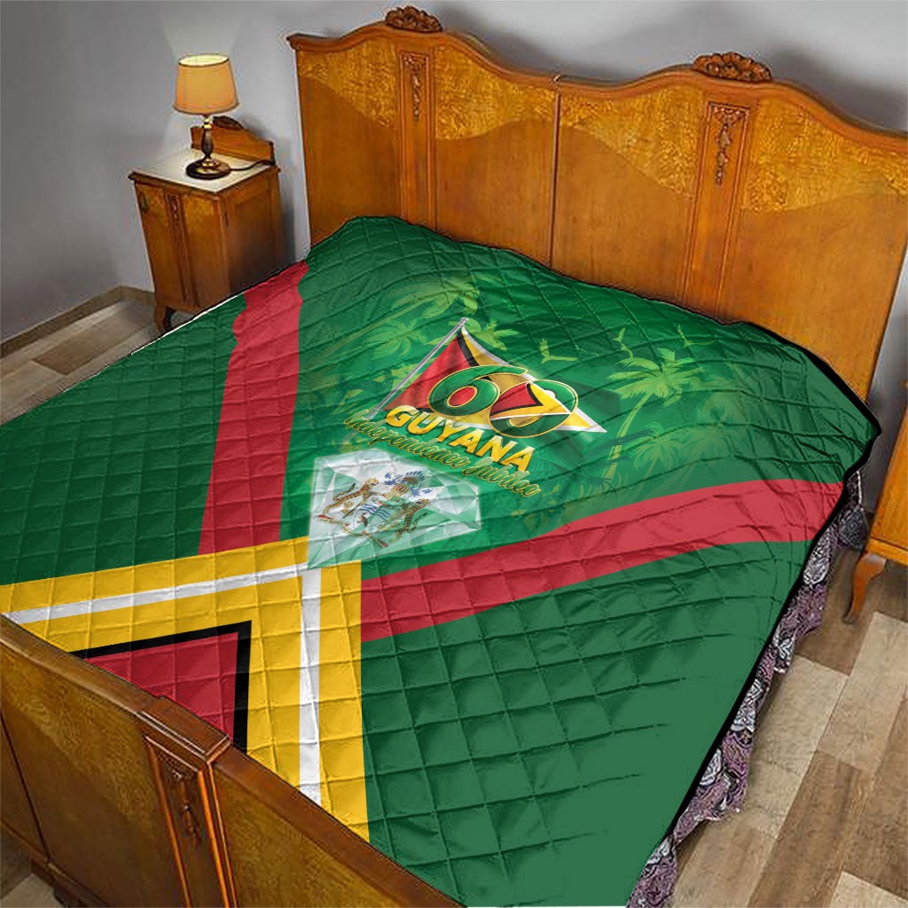 Guyana 60th Independence Diamond Jubilee Quilt