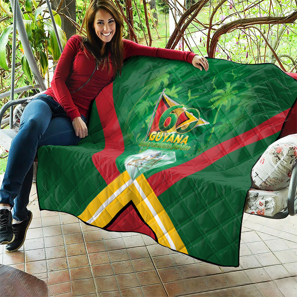 Guyana 60th Independence Diamond Jubilee Quilt