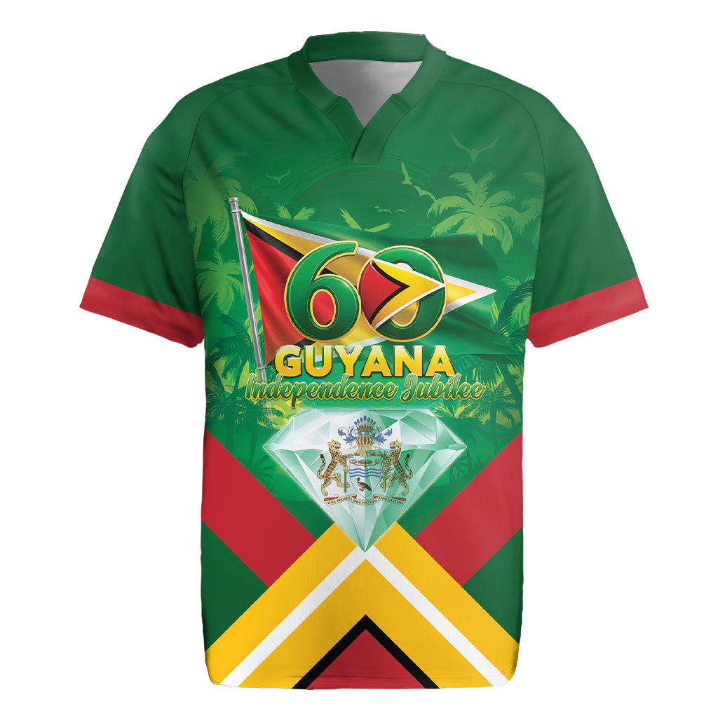 Guyana 60th Independence Diamond Jubilee Rugby Jersey