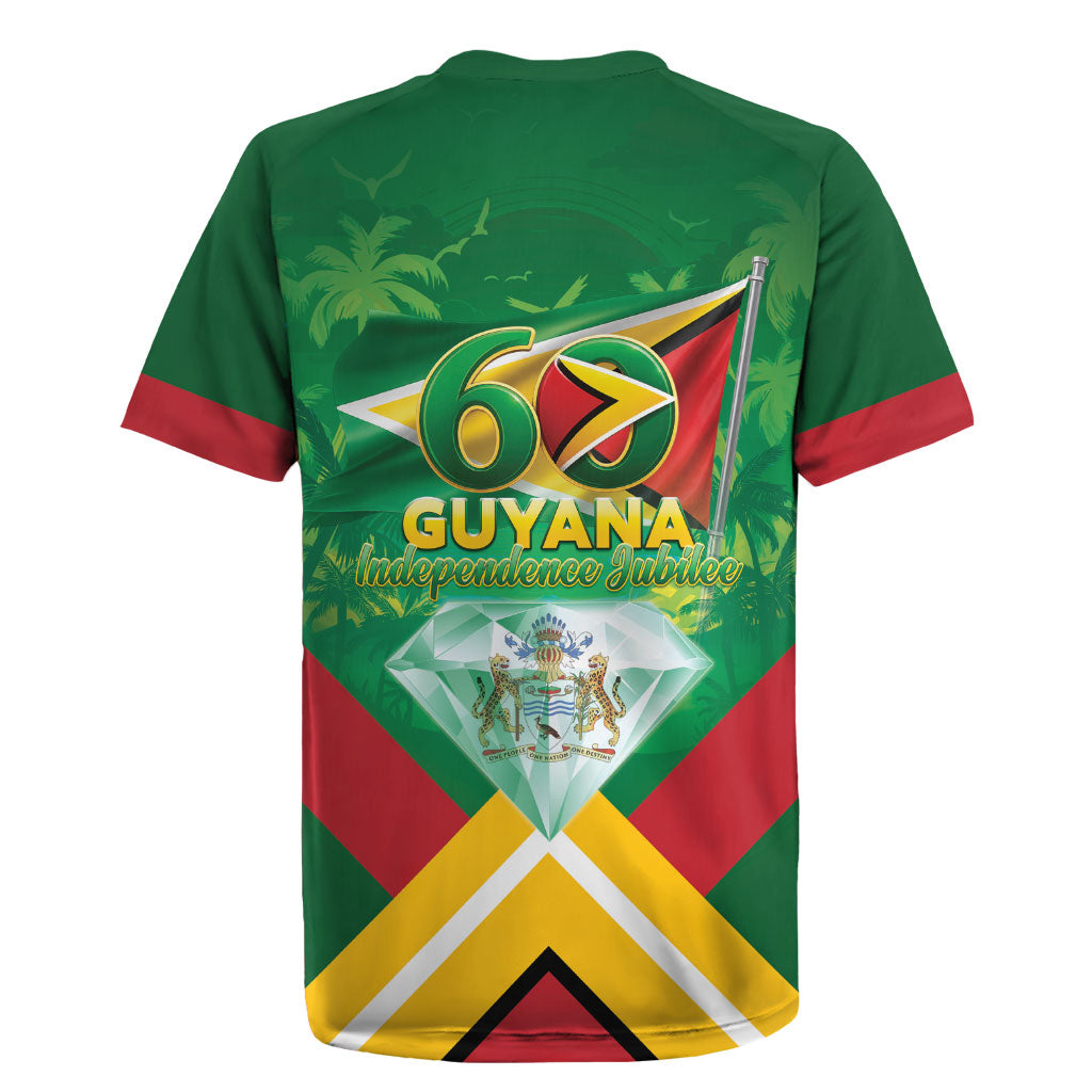 Guyana 60th Independence Diamond Jubilee Rugby Jersey
