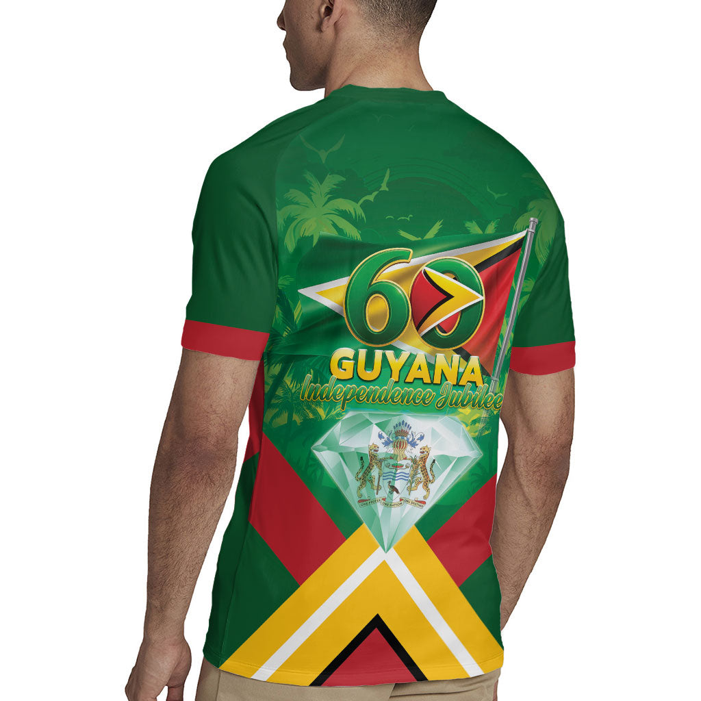 Guyana 60th Independence Diamond Jubilee Rugby Jersey
