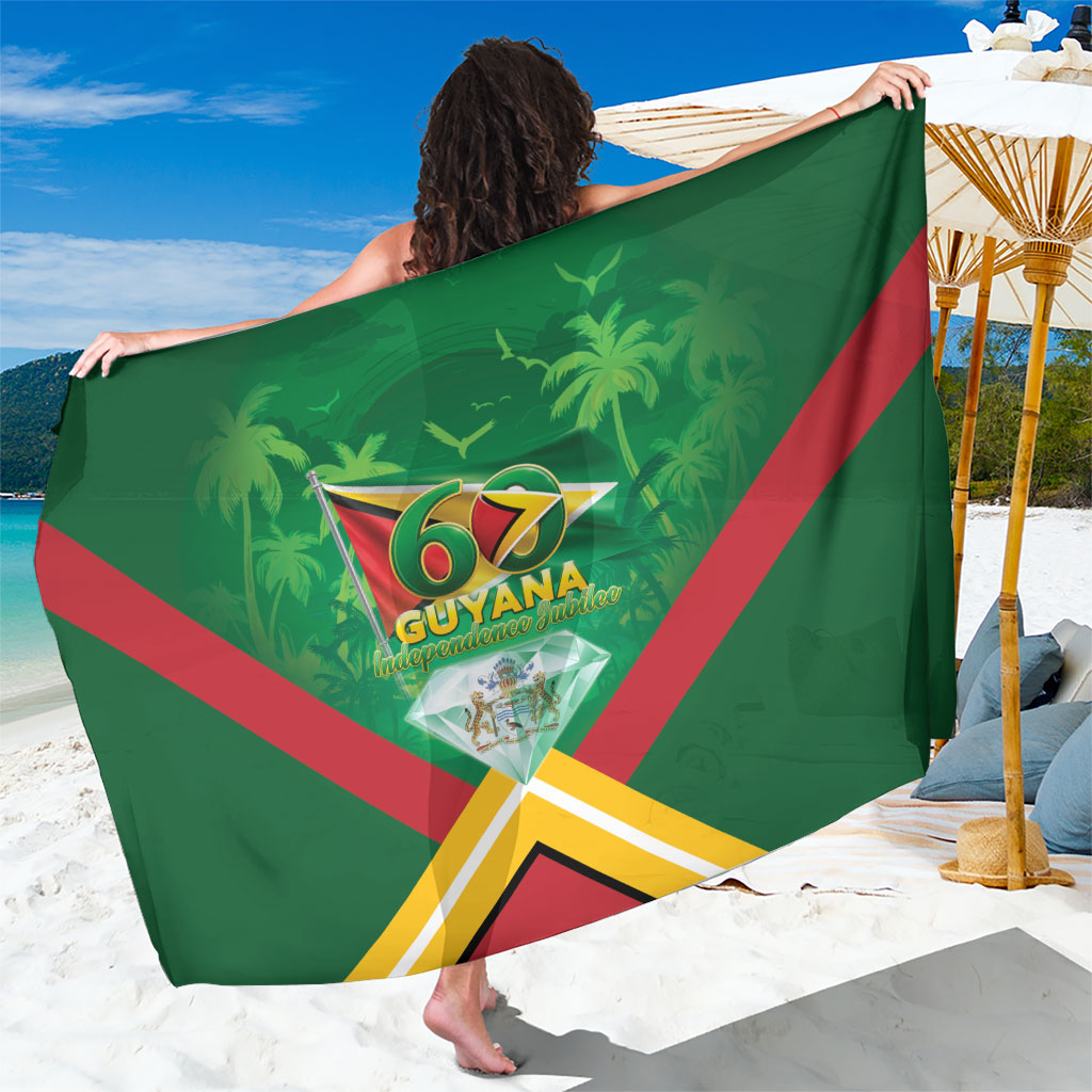 Guyana 60th Independence Diamond Jubilee Sarong